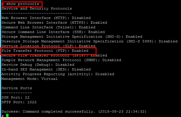CLI in&nbsp;telnet or SSH to get the information