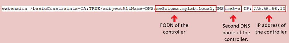 Image shows the RFC5280 details