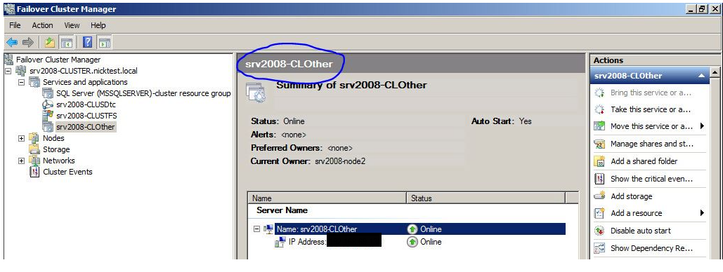 Wixade Client Avamar: Cluster Wizard Windows Cluster Client option disabled during ...