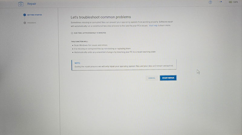 Sidan OS Repair