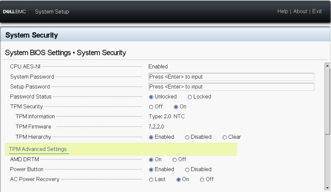 AMD DRTM