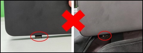 Appareil USB Type-C inséré dans le Chromebook