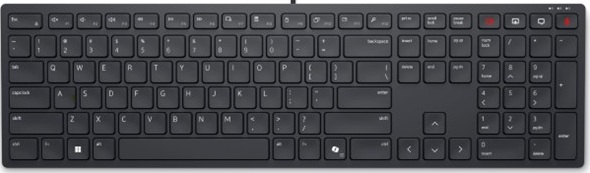 Безмовна дротова клавіатура для співпраці Dell Pro – KB525C