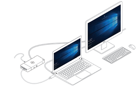 Dell Dock: cable tipo C único WD19/WD19S
