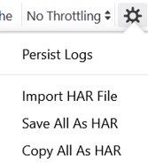 Mozilla Firefox - Salve tudo como HAR