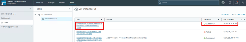 Successful Import Example