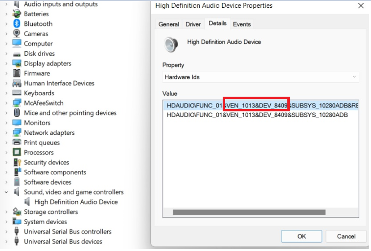 Problema de detección de auriculares en laptops y computadoras de ...