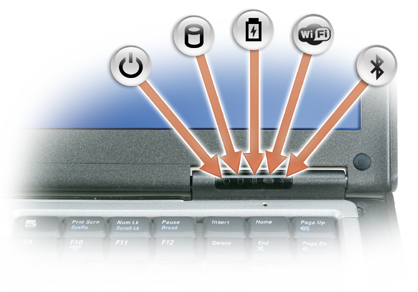 LED-lampe for systemstatus 4300
