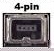 Porta Firewire a 4 pin