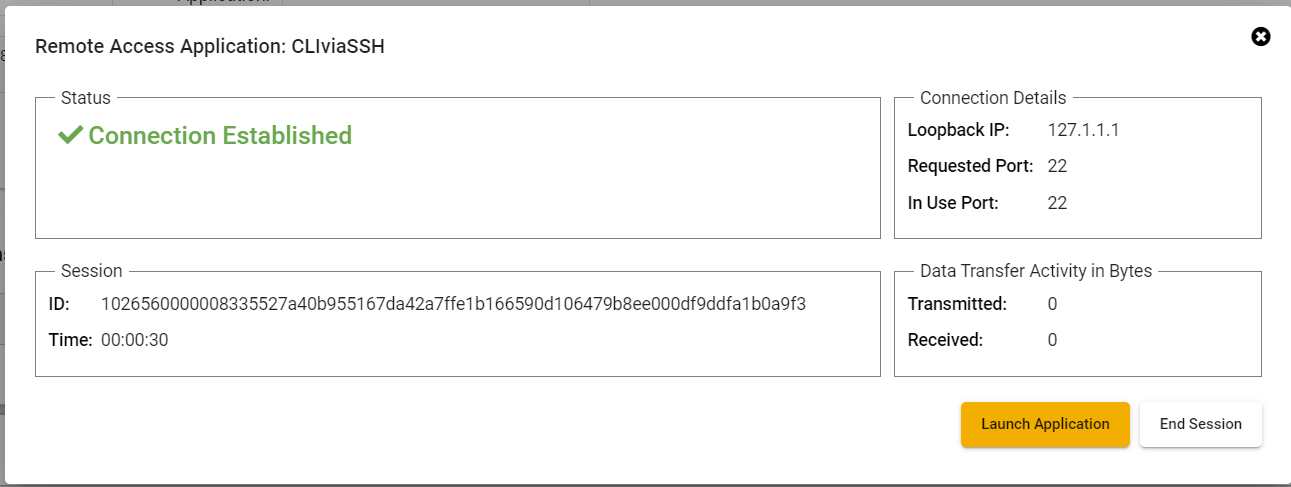 Issue resolved message