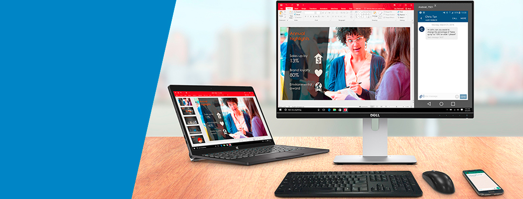 Dell wireless monitor banner