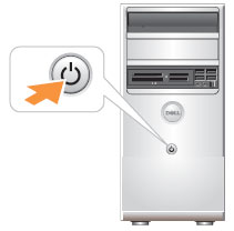 Botão liga/desliga do desktop