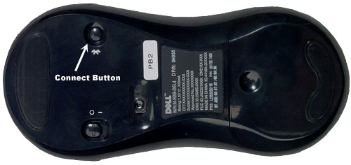 pulsante di connessione del mouse