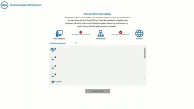 Lista de redes inalámbricas de BIOSConnect