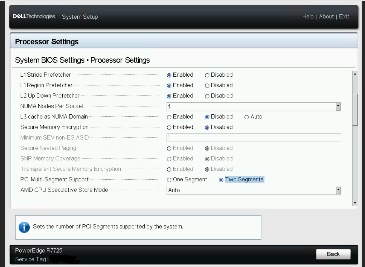 Server Dell PowerEdge Opzione PCIe multi-segmento