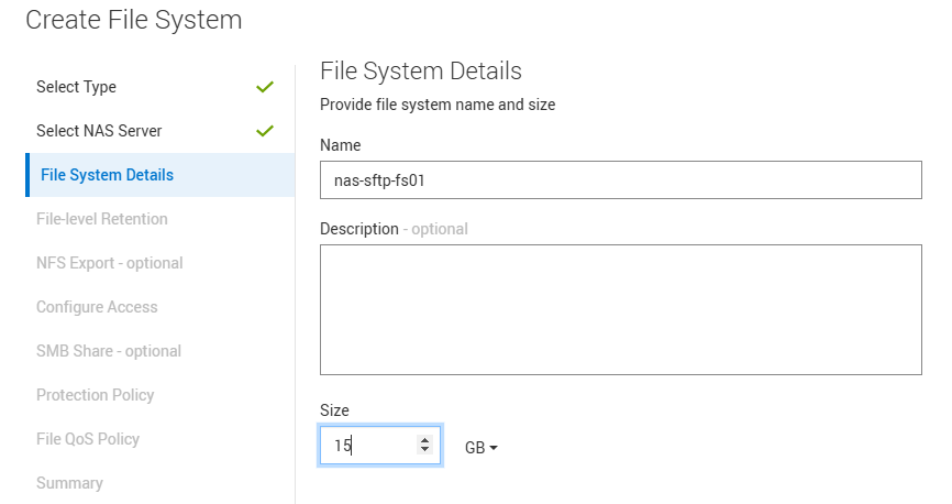 Oplysninger om filsystem