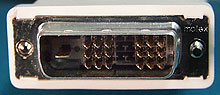 Connecteur DVI-D à liaison simple