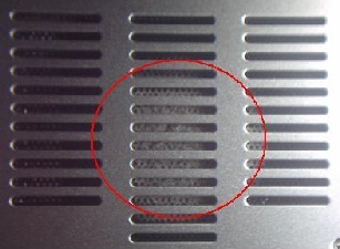 筆記型電腦通風孔