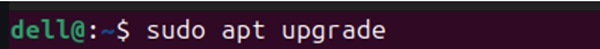 sudo apt upgrade