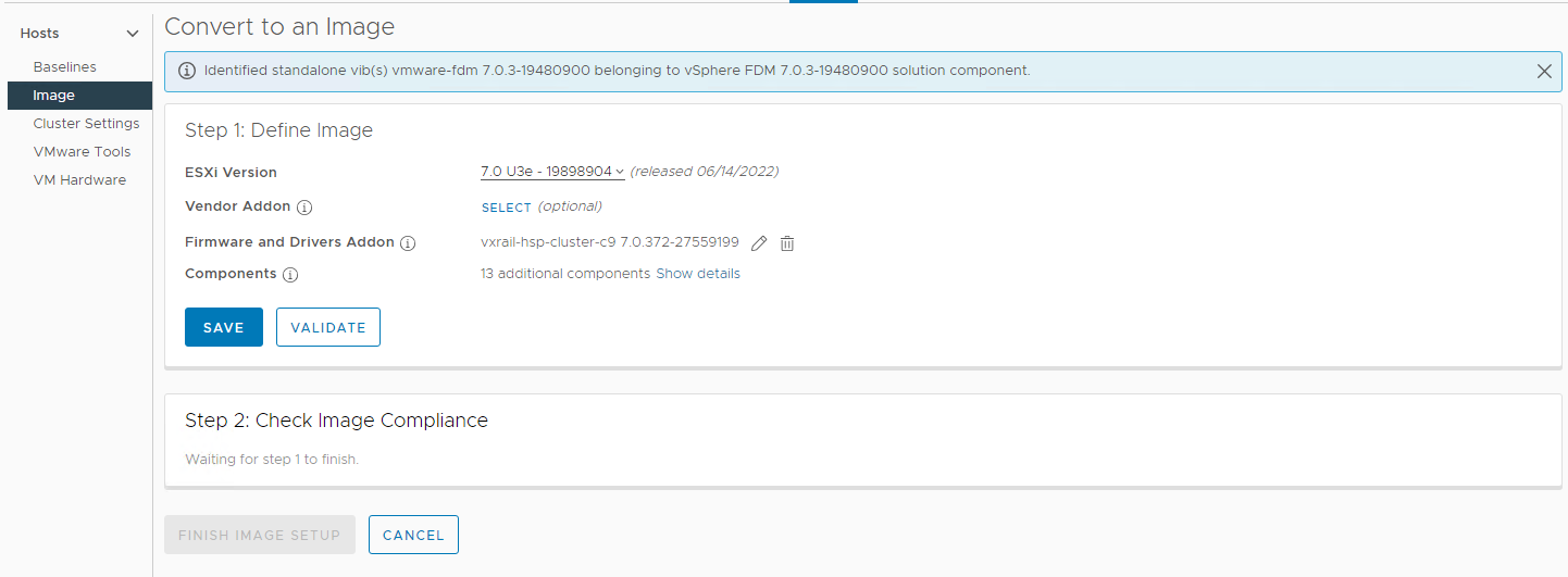 Click on setup image