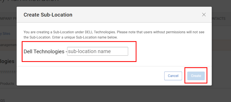 Create Sub-Loc Name