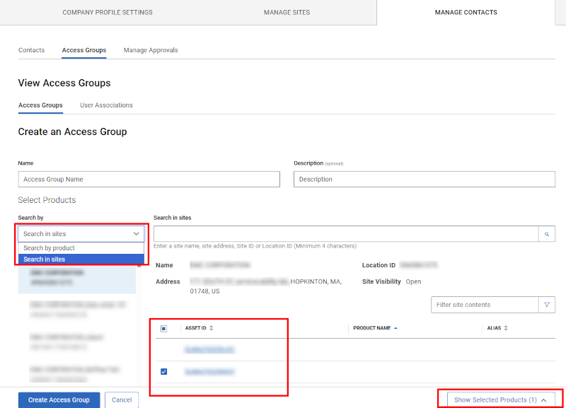 Beispiel für die Erstellung einer AG