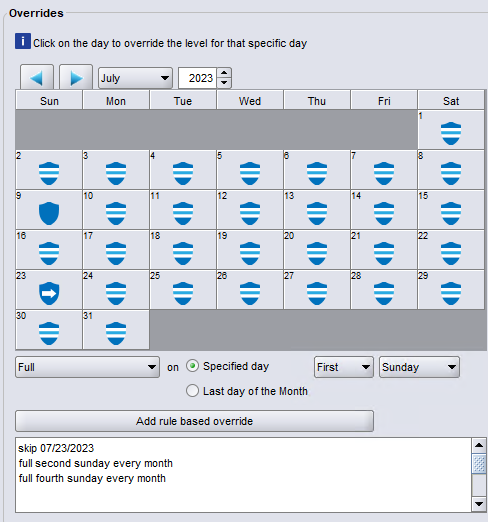 Manually adjust the newly added rule to the top of the list