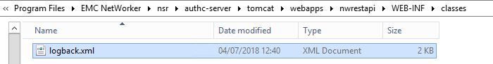Logback-fil