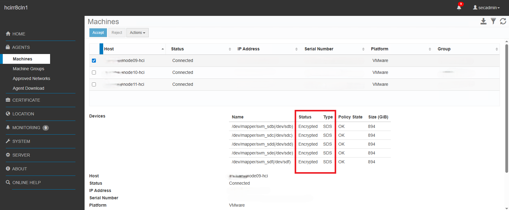 Grafiskt användargränssnitt för Cloudlink