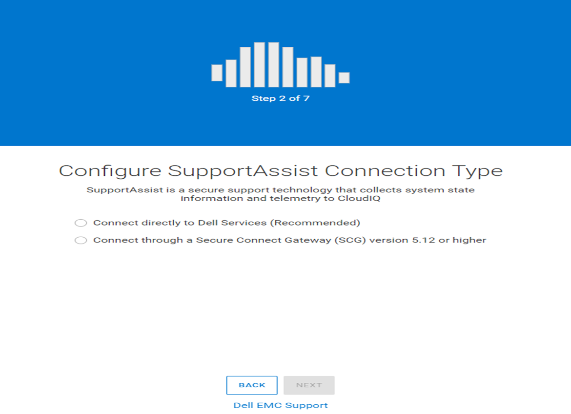 Aceptar el EULA de Support Assist