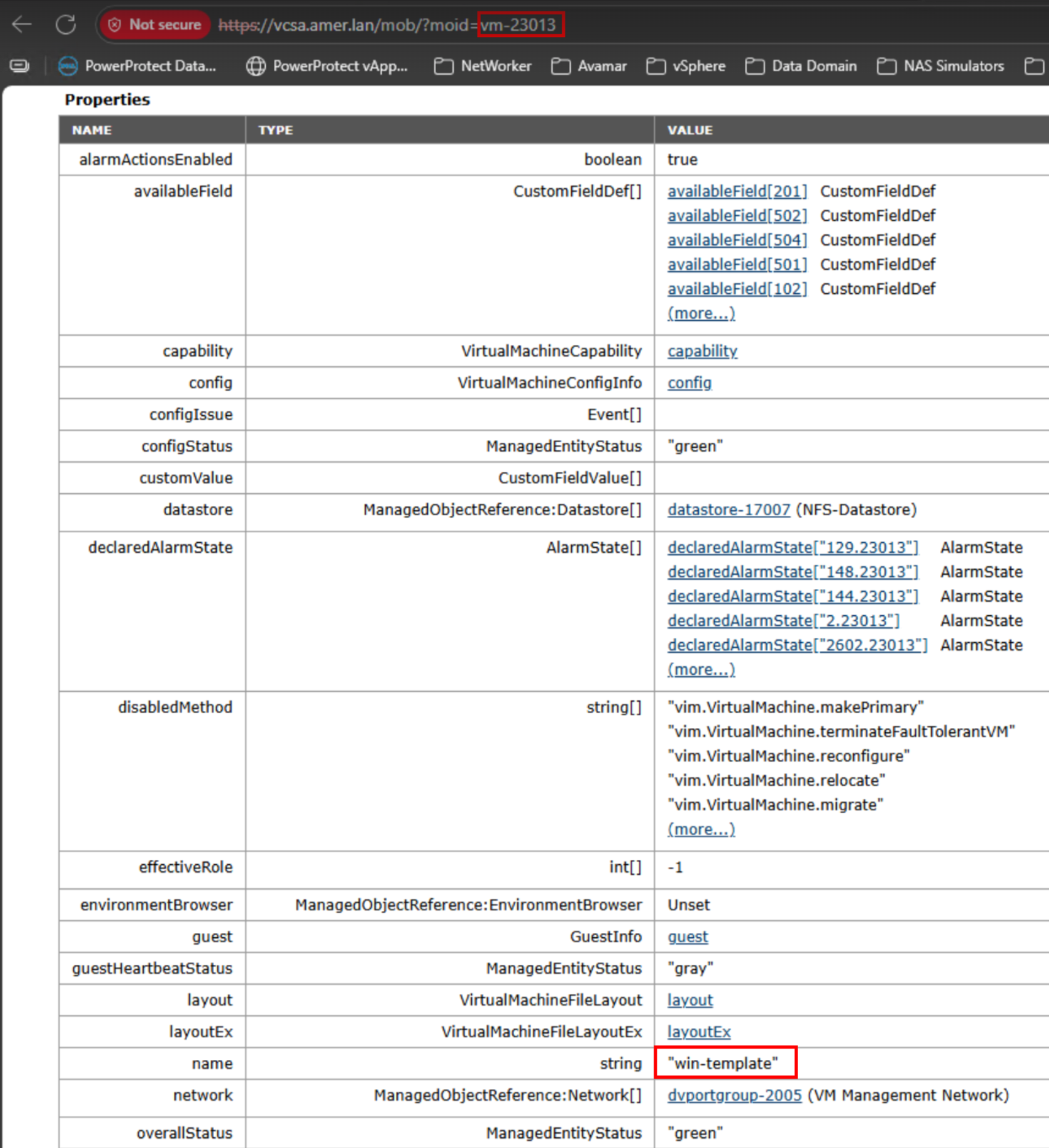 Обозреватель управляемых объектов (MOB)