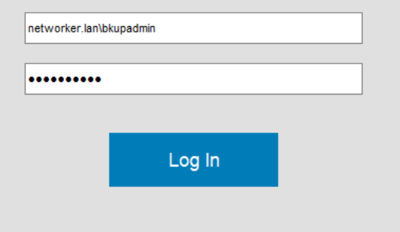Log på som ekstern bruger