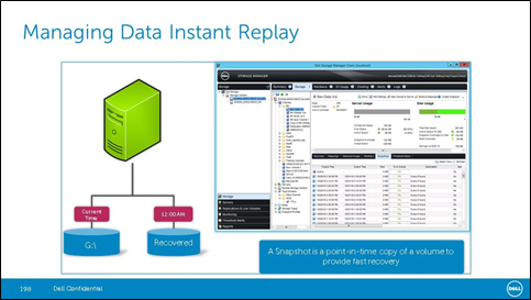 managing data instant reply