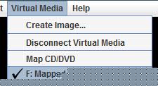 Nautilus Installation using iDRAC Virtual Media step 7 connect virtual media and map the USB drive
