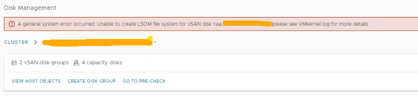 This shows the general system error in previous error