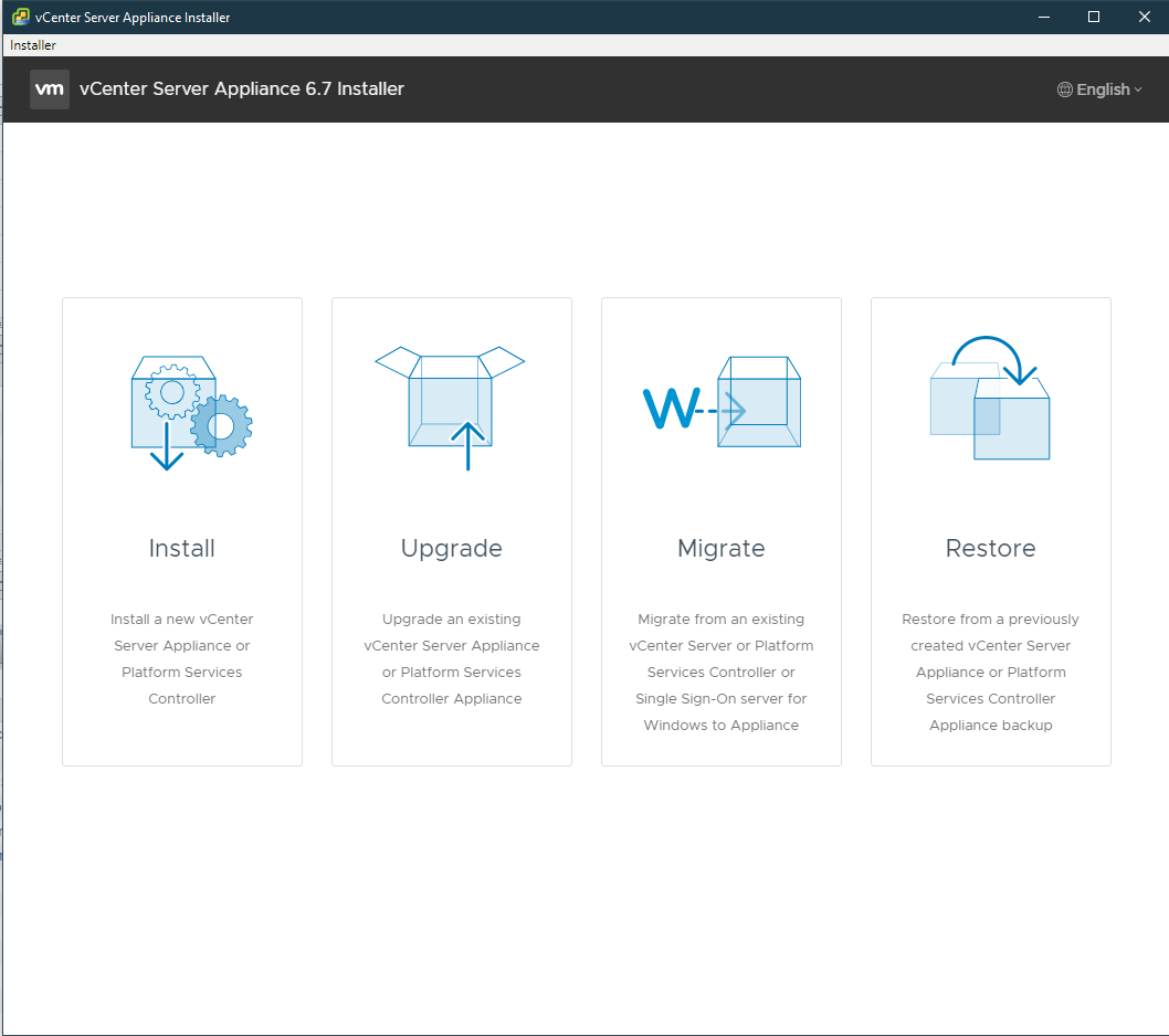 Screenshot of PSC upgrade