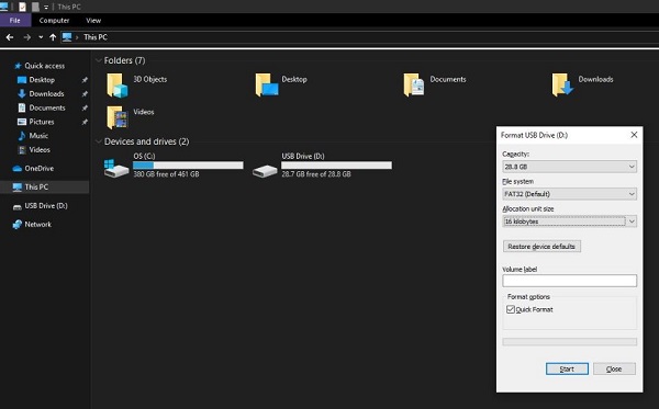 How to Flash the BIOS or UEFI with a USB Flash Drive or Thumb Drive ...