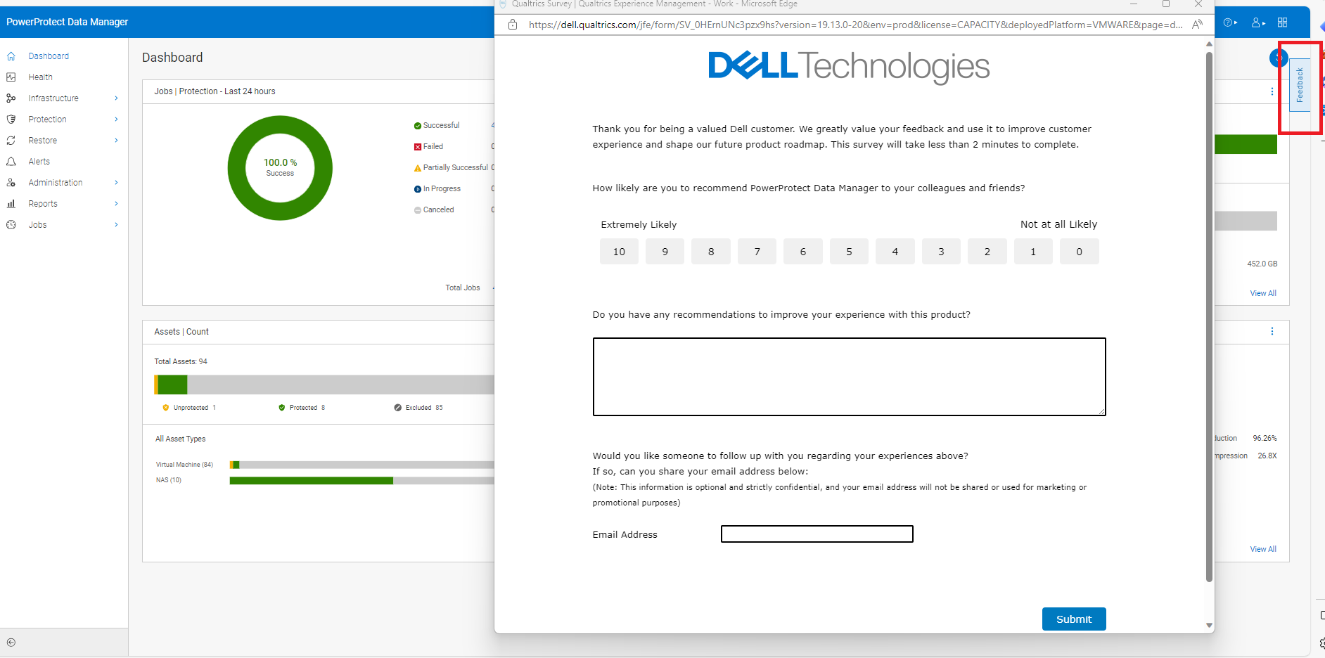 PPDM: Feedback dei clienti all'interno del prodotto
