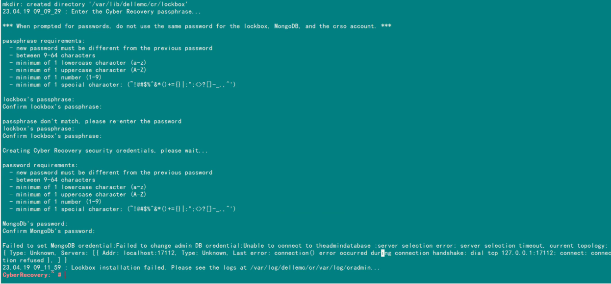 MongoDB için parola girme
