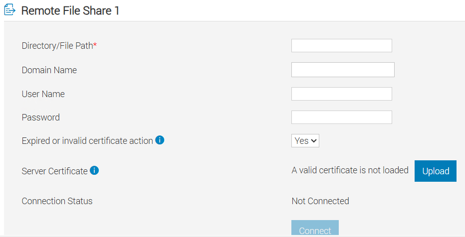 远程文件共享屏幕