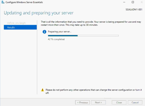 Status for konfigurationsguiden igen