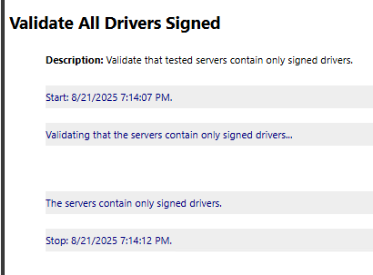 Os drivers agora estão assinados