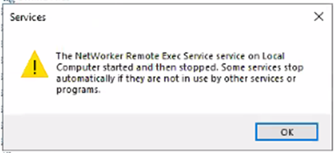 Fehlermeldung wie in der Benutzeroberfläche angezeigt