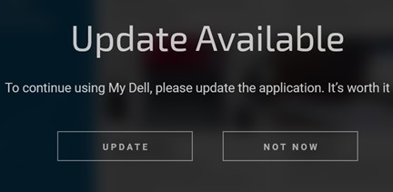 Update Available (Güncelleştirme Mevcut)