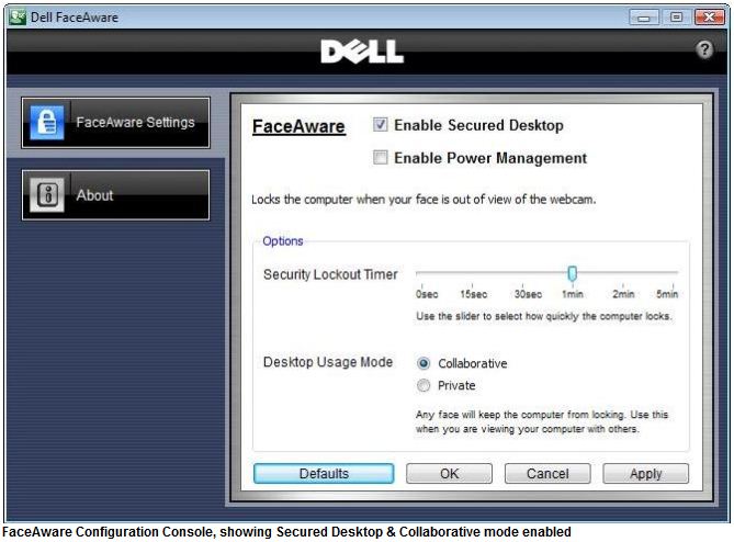 aktiver SECURE Desktop