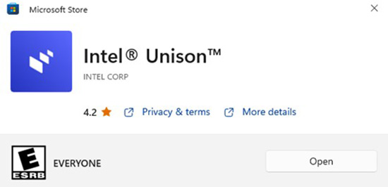 Натисніть «Відкрити»