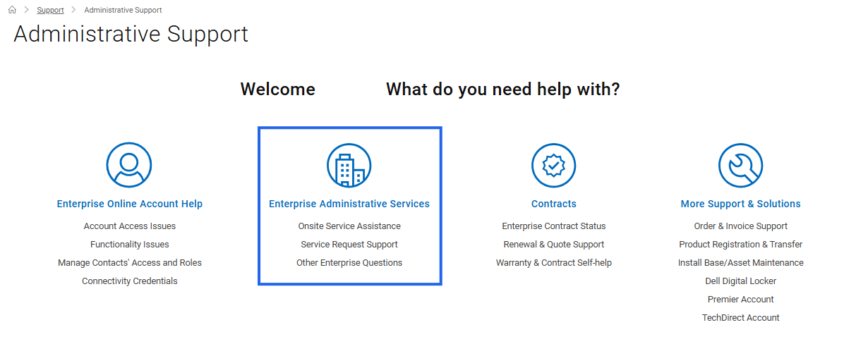Enterprise Administrative Services
