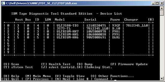The new firmware version will be visible