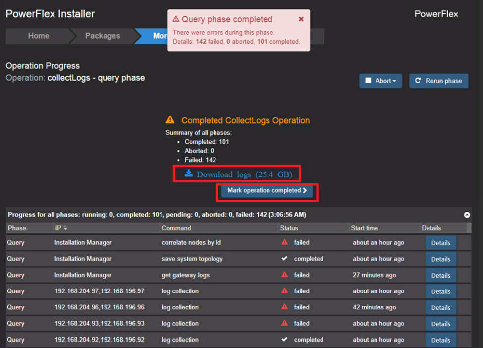 &nbsp;Marcar la operación como completada&nbsp;