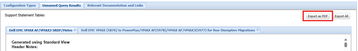 Mulighed for E-lab-side til eksport som PDF